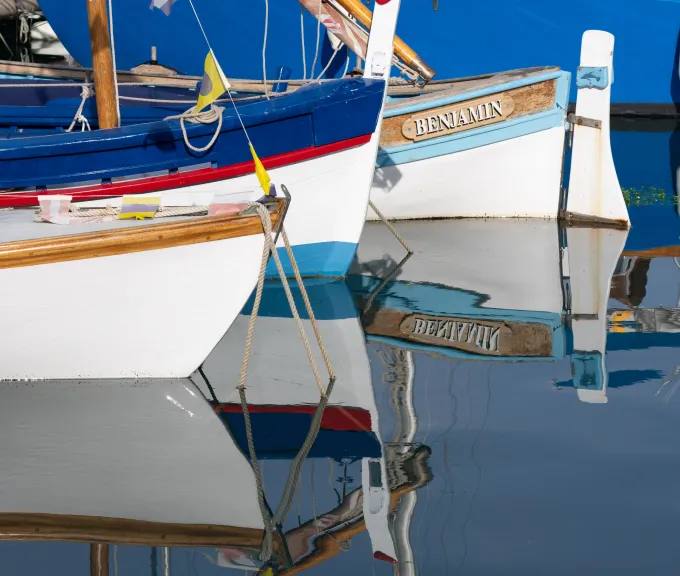 Reflets du port