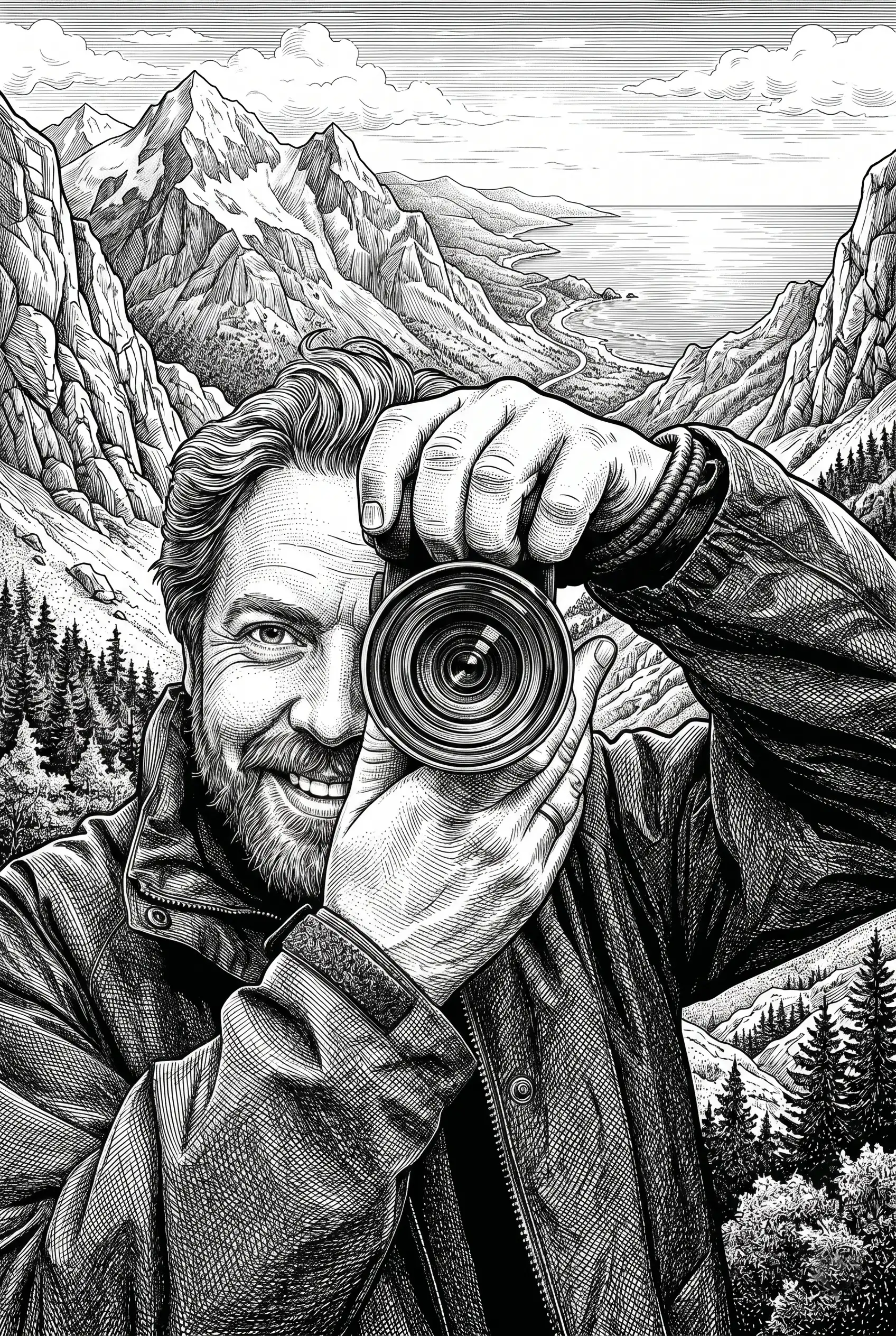 Portrait du photographe